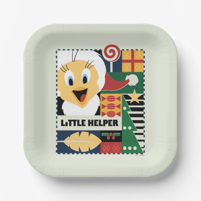 LOONEY TUNES™ TWEETY™ Little Helper Pappteller (Vorderseite)