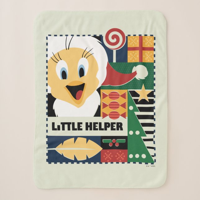 LOONEY TUNES™ TWEETY™ Little Helper Sherpadecke (Vorderseite)