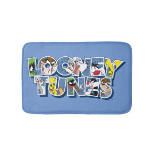 LOONEY TUNES™ Zeichen in Buchstaben Badematte