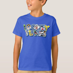 LOONEY TUNES™ Zeichen in Buchstaben T-Shirt