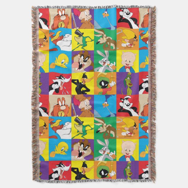 LOONEY TUNES™ Zeichengitter Decke (Vorderseite Vertikal)