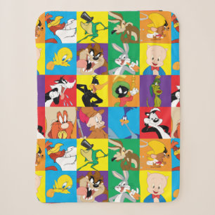 LOONEY TUNES™ Zeichengitter Sherpadecke