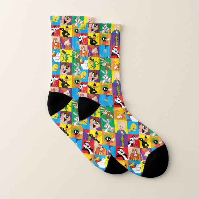 LOONEY TUNES™ Zeichengitter Socken (Paar)