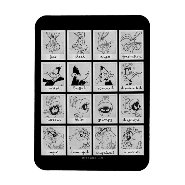 LOONEY TUNES™ Zeichentabelle Magnet (Vertikal)