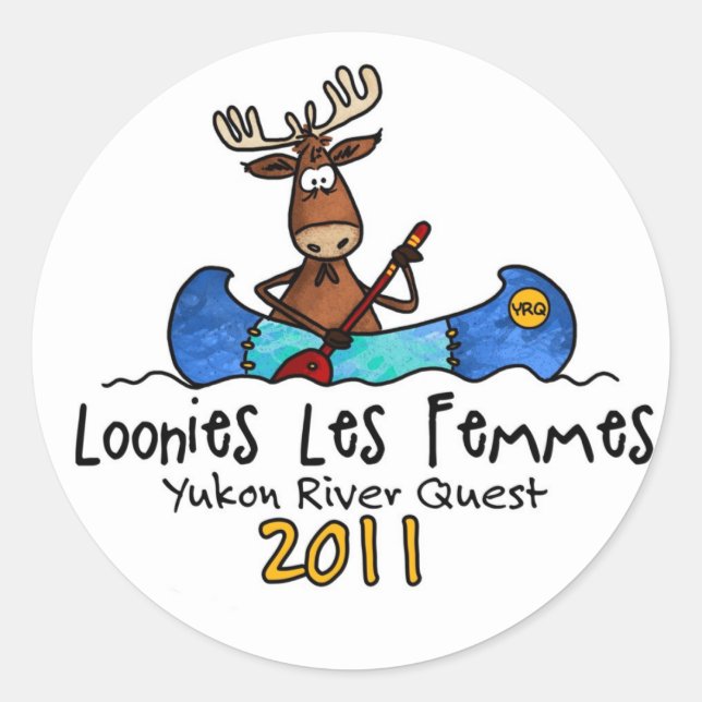 Loonies les femmes YRQ Aufkleber (Vorderseite)