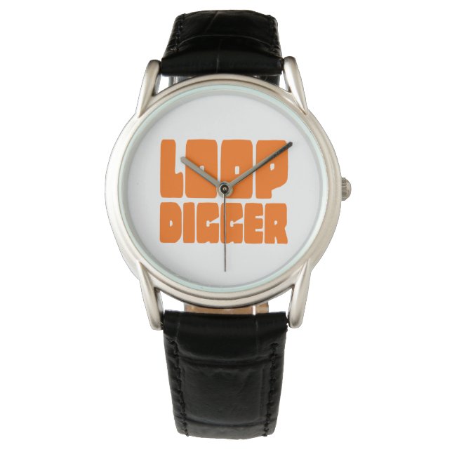 LOOP BUDDELER ARMBANDUHR (Vorderseite)