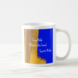 Loop Hole Cover Art Kaffeetasse