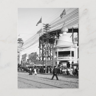 Loop the Loop Ride, Surf Avenue, Coney Island 1903 Postkarte