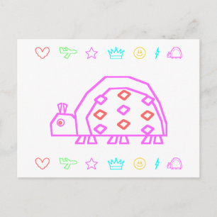 Loopzie Ladybug Postkarte