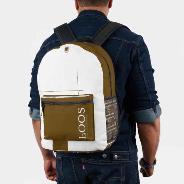 LOOS BEDRUCKTER RUCKSACK (Insitu (Modell))