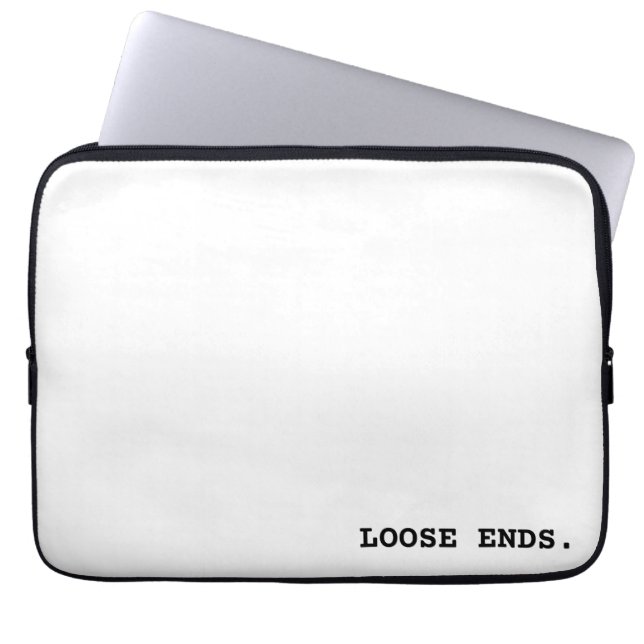 Loose Ends Professional Minimalist Laptop Sleeve (Vorderseite)