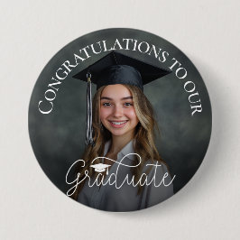 Loose Script Foto Abschluss Herzlichen Glückwunsch Button