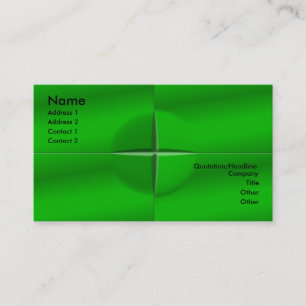 Loose Square Tiles Visitenkarte