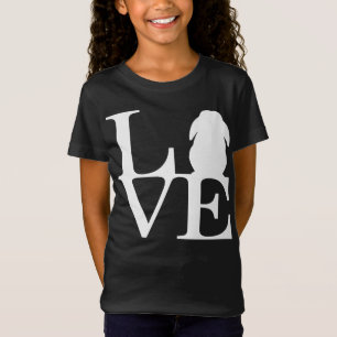 Lop Rabbit Lover I Liebe Bunnies Graphic T-Shirt