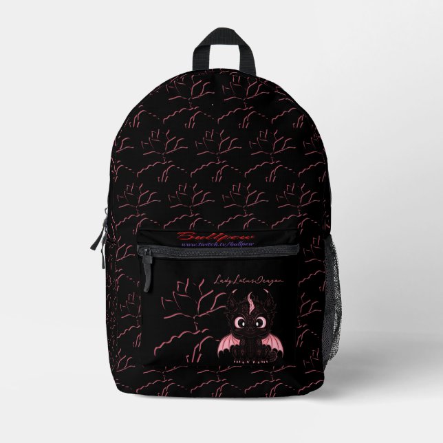 LoPack Bedruckter Rucksack (Vorderseite)