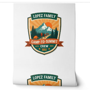 Lopez Family Camp-To-Summit Crew Vintage-Wander-Ca Tapete