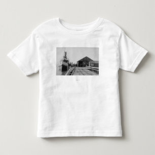 Lopez, WA - Ansicht des SS-Inselbewohners am Kleinkind T-shirt
