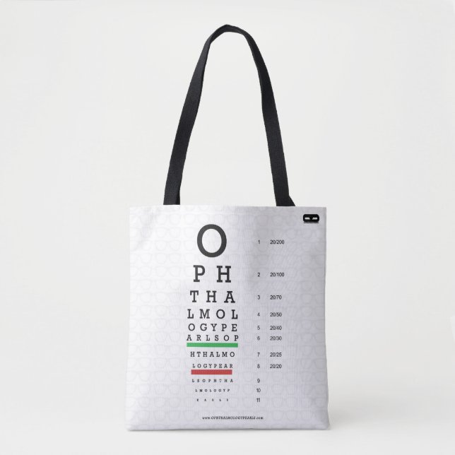 L'ophthalmologie perle le sac fourre-tout à (Devant)