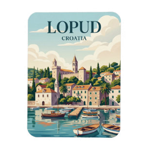 Lopud Insel Kroatien Magnet