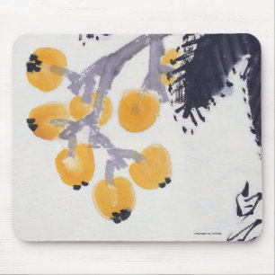 Loquats und eine Heuschrecke Mousepad