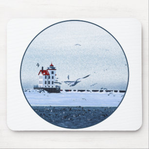 Lorain Lighthouse Mousepad