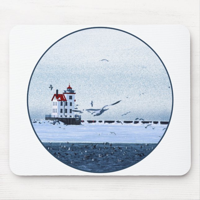 Lorain Lighthouse Mousepad (Vorne)