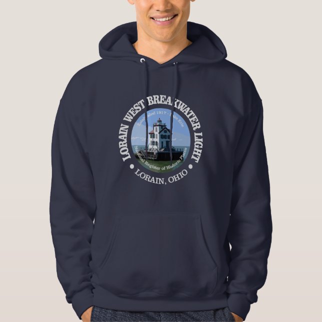 Lorain West Breakwater Light Hoodie (Vorderseite)