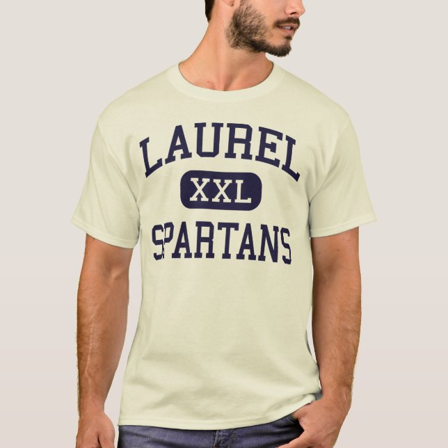 Lorbeer - Spartans - Highschool - Lorbeer Maryland T-Shirt (Vorderseite)