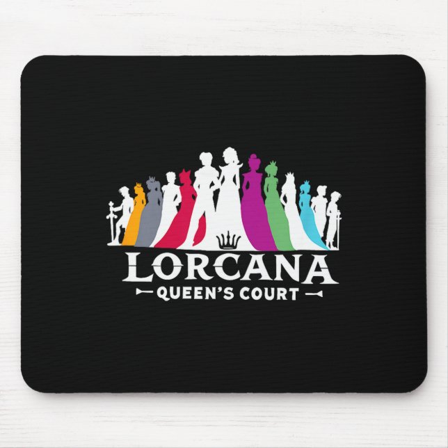 Lorcana Queen's Court  Mousepad (Vorne)