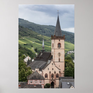 Lorch am Rhein, Deutschland Poster