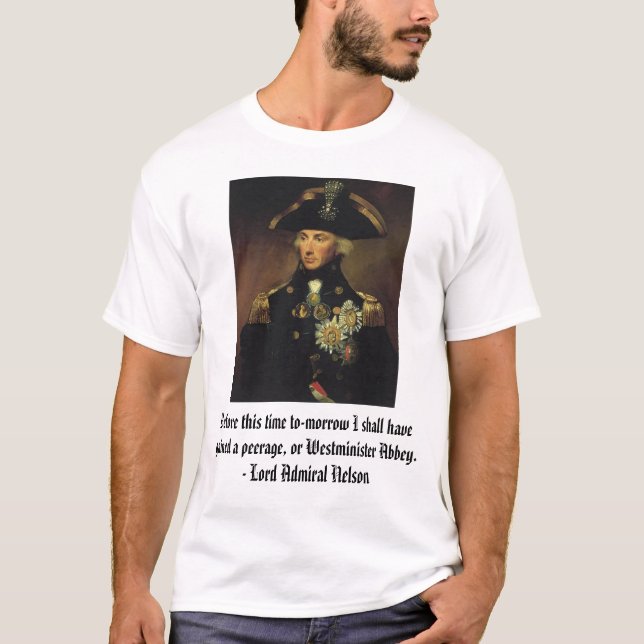 Lord Admiral Nelson T-Shirt (Vorderseite)