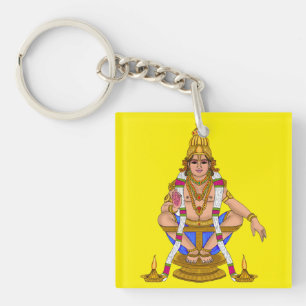 Lord Ayyappan Schlüsselanhänger