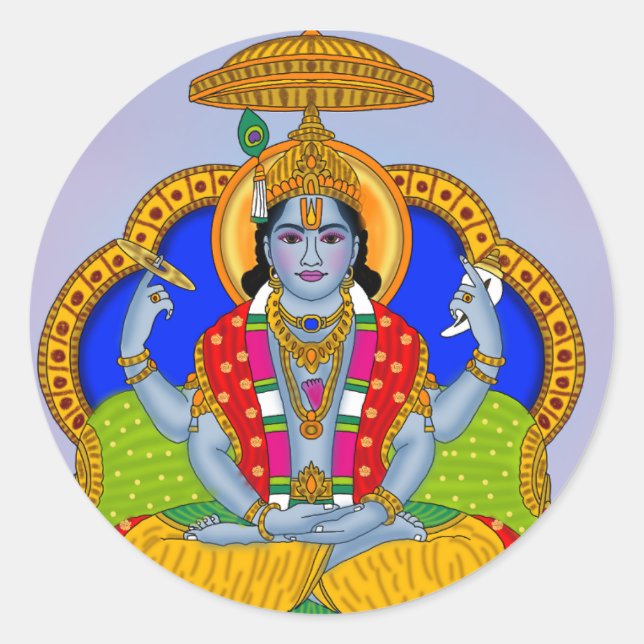 Lord Badrinath Aufkleber (Vorderseite)