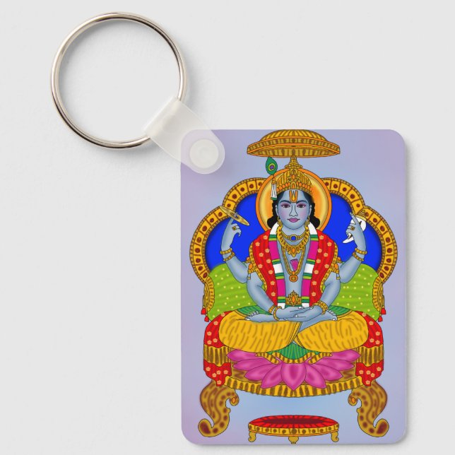 Lord Badrinath Keychain Schlüsselanhänger (Vorderseite)