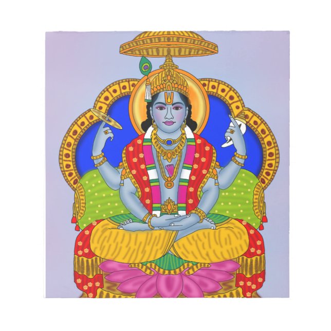 Lord Badrinath Notizbuch Notizblock (Vorderseite)