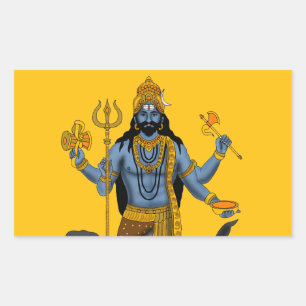 Lord Bhairava Aufkleber