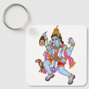 Lord Bhairava Schlüsselanhänger