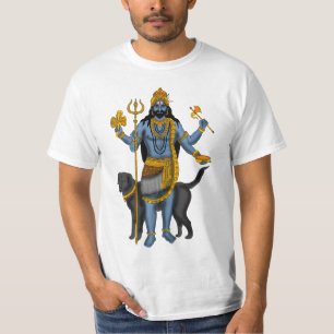 Lord Bhairava T-Shirt – Furchtloser Hindu-Gott Spi