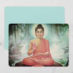 Lord Bouddha - Carte de voeux