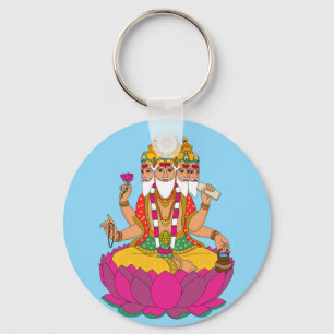 Lord Brahma Schlüsselanhänger