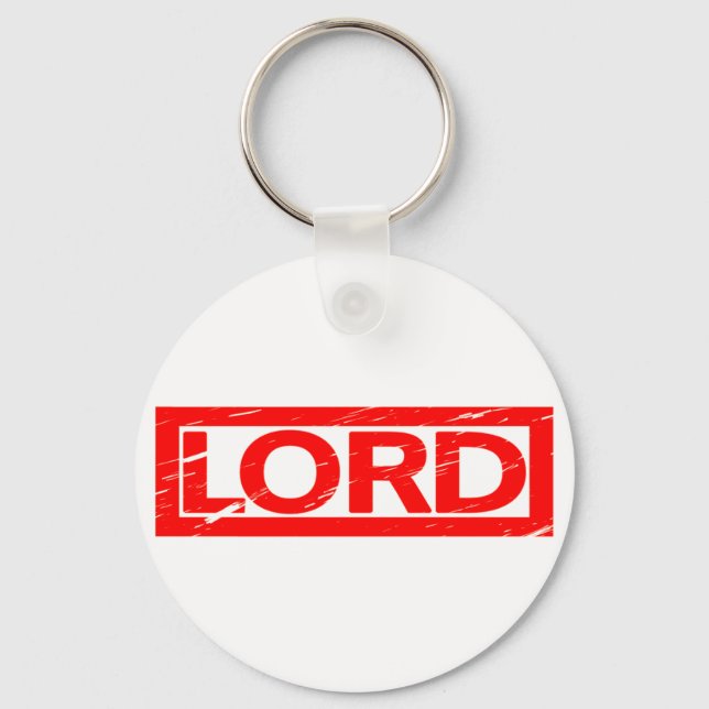 Lord Briefmarke Schlüsselanhänger (Vorderseite)