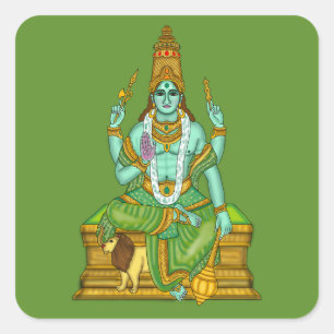 Lord Budh Dev Spirituelle Aufkleber
