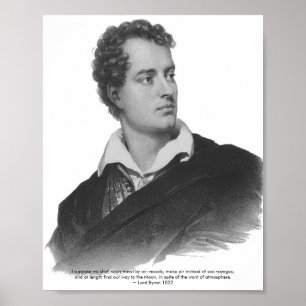 Lord Byron, Citation spatiale, Poster