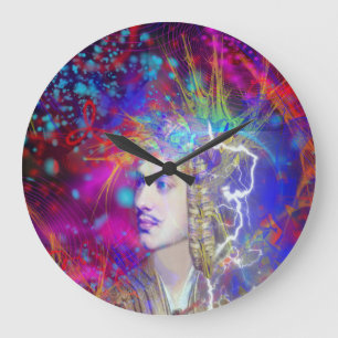 Lord Byron Große Wanduhr