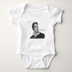 Lord Byron "Liebe ohne Flügel" Zitat Geschenke & T Baby Strampler