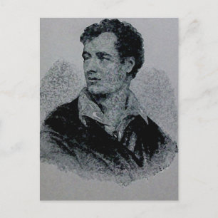 Lord Byron Postkarte