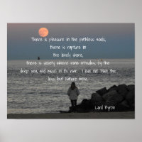 Lord Byron - Zitat - Kunstdruck