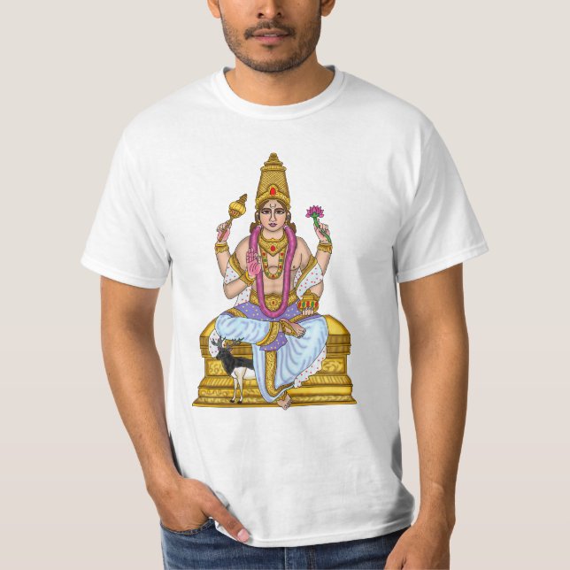 Lord Chandra Dev T-Shirt Design (Vorderseite)
