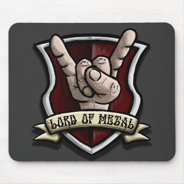 Lord des Metalls Mousepad (Vorne)