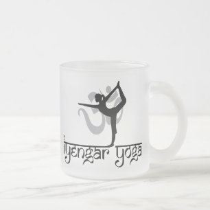 Lord des Tanz-Pose Iyengar Yoga-Geschenks Mattglastasse